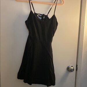 Black Forever 21 Spaghetti Strap Dress
